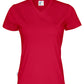 Cottover Ladies Eco V Neck Tee Shirt. Fairtrade Organic Cotton. 14 Colours. XS-2XL - Tee Shirt - Logo Free Clothing