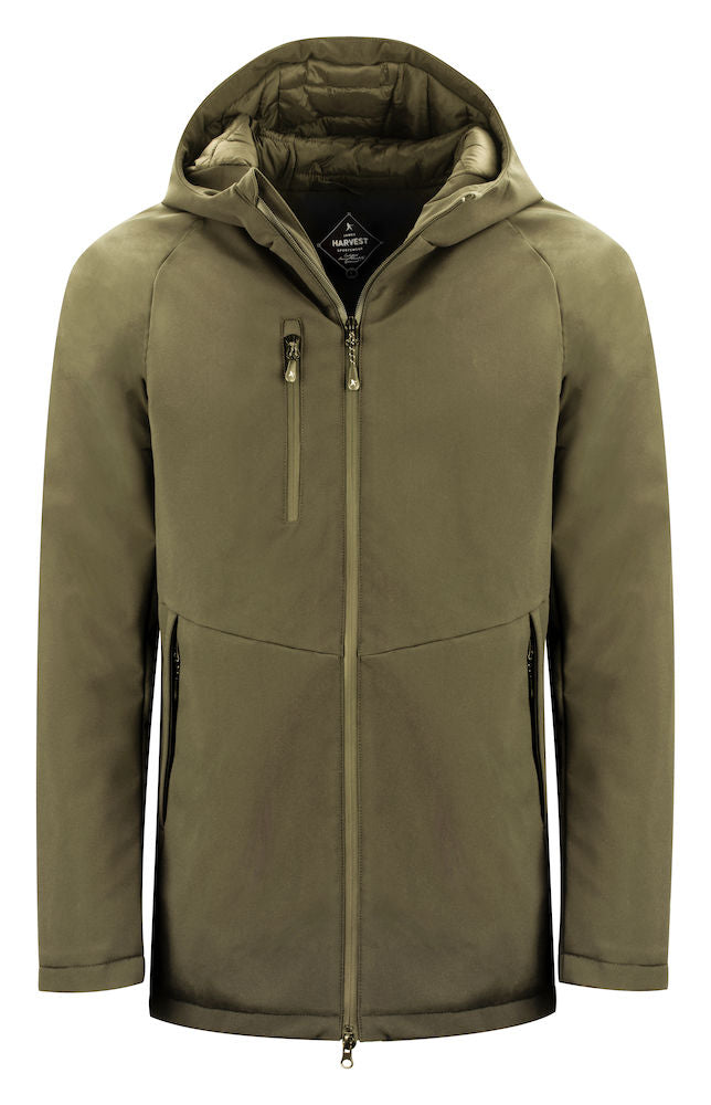 James Harvest Winchester Mens Waterproof Bonded Eco-Fleece. 5000mm Waterproof. XS-3XL - Winter Jacket - Logo Free Clothing