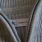 James Harvest Brockway Zipped Sweater. Heavy Rib Knit Cardigan. 3 Colours XS-3XL - Knitwear - Logo Free Clothing