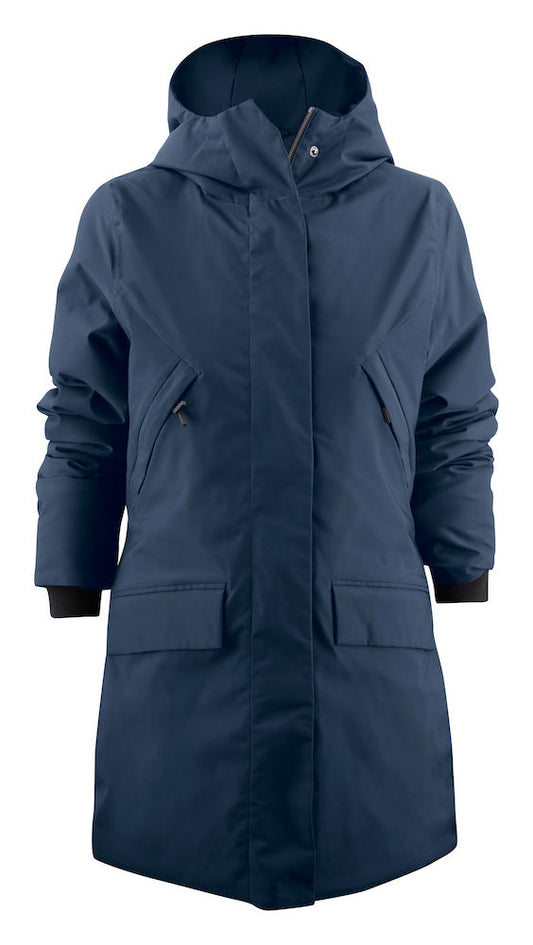 James Harvest Brinkley Ladies Eco Parka Jacket. Waterproof 5000mm XS-2XL - Winter Jacket - Logo Free Clothing