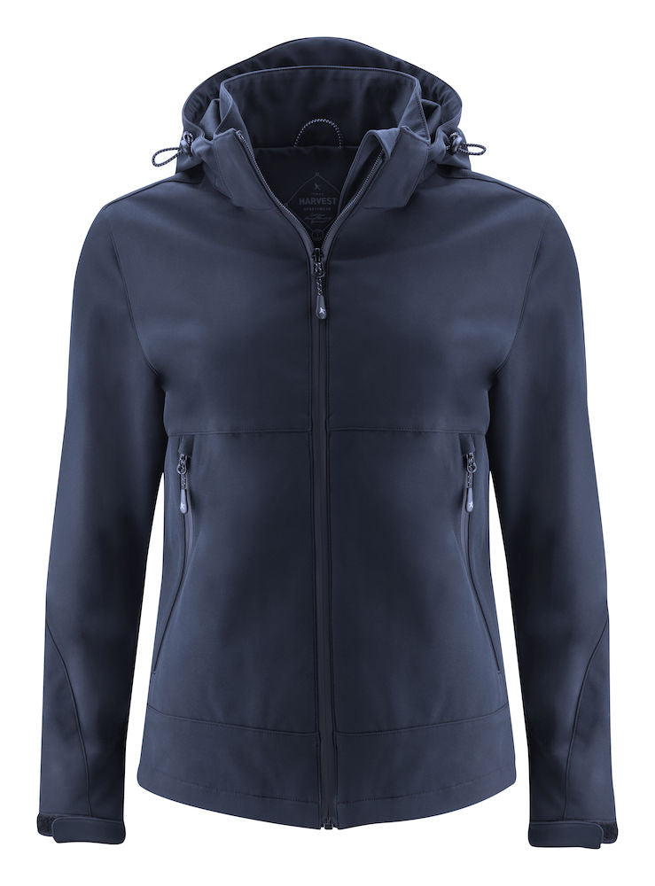 James Harvest Lodgetown Ladies Softshell Jacket. Wind/Water Repellent. 3 Colours. XS-2XL - Summer Jacket - Logo Free Clothing