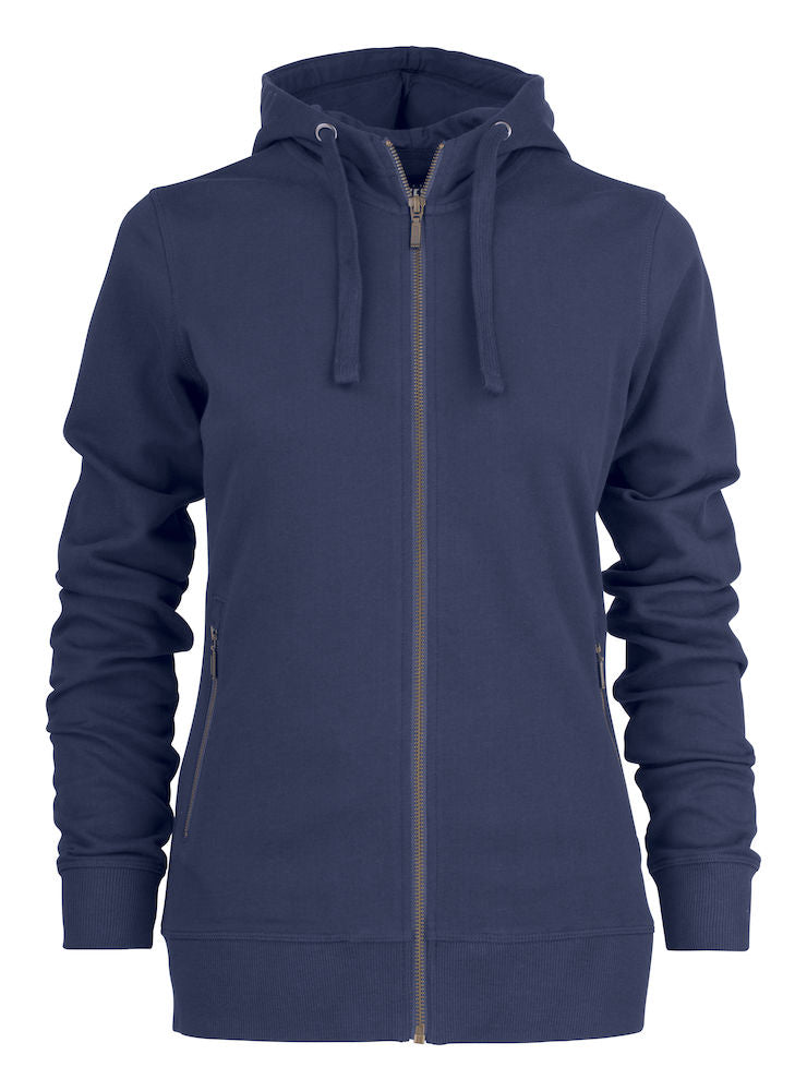 James Harvest Duke Ladies Hooded Jacket. Pure Cotton Vintage Look Hoodie. 5 Colours XS-2XL - Hoodie - Logo Free Clothing