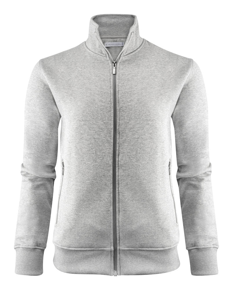 James Harvest Melville Ladies Eco-Full Zip Sweatshirt. 100% recycled. 4 Colours XS-2XL - Sweatshirt - Logo Free Clothing