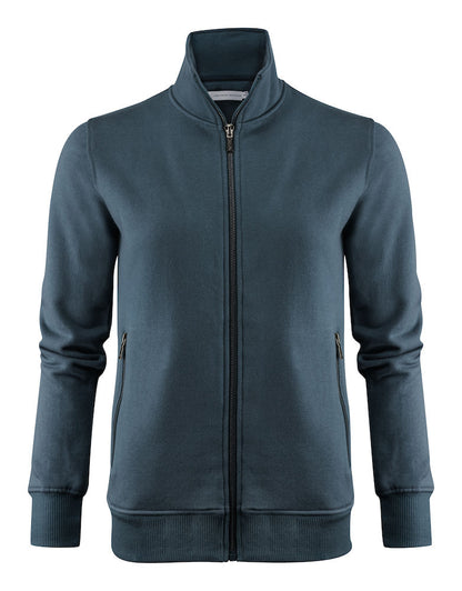 James Harvest Melville Ladies Eco-Full Zip Sweatshirt. 100% recycled. 4 Colours XS-2XL - Sweatshirt - Logo Free Clothing