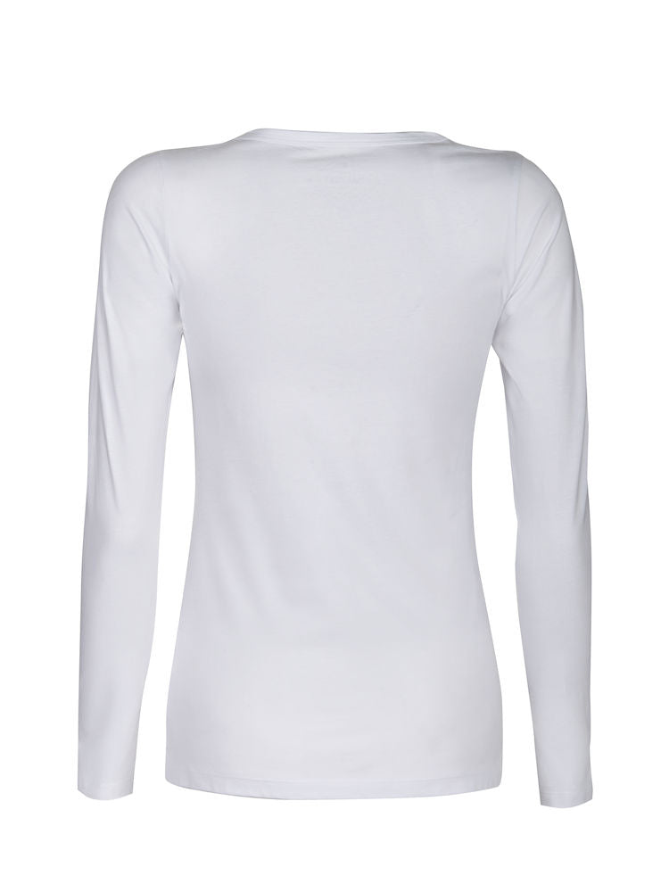 James Harvest Stoneton Ladies Henley Shirt | Cotton Long Sleeve Top | 2 Colours | XS-2XL - Tee Shirt - Logo Free Clothing