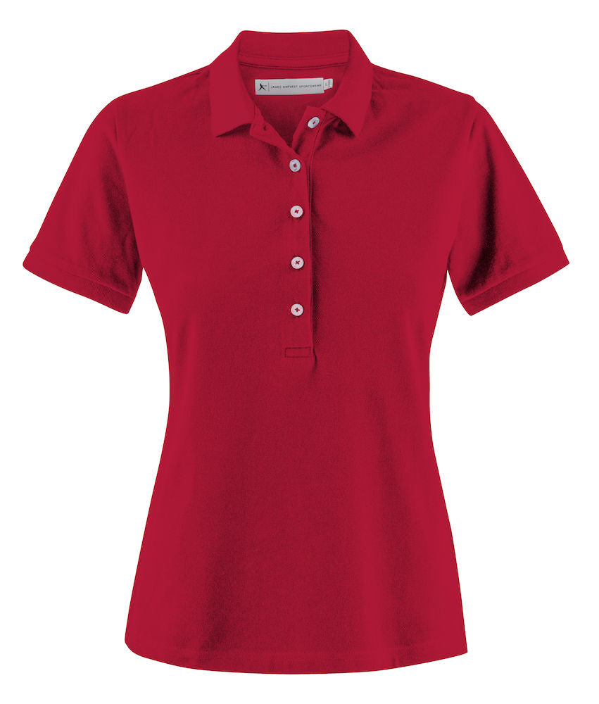 James Harvest Sunset Ladies Polo Shirt. Ring Spun Stretch Cotton. 8 Colours XS-2XL - Polo Shirt - Logo Free Clothing