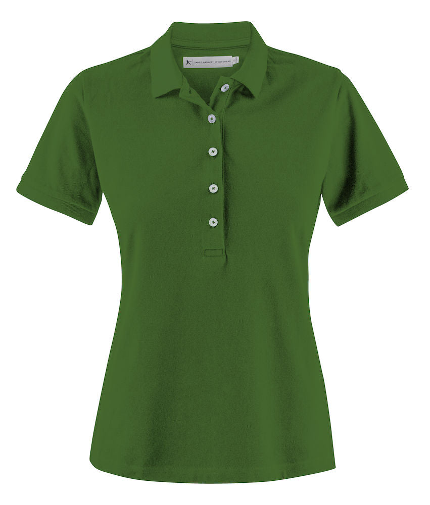 James Harvest Sunset Ladies Polo Shirt. Ring Spun Stretch Cotton. 8 Colours XS-2XL - Polo Shirt - Logo Free Clothing