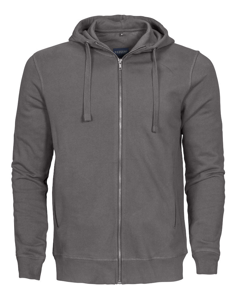 James Harvest Duke Mens Hooded Jacket. Pure Cotton Vintage Look Hoodie. 5 Colours S-3XL - Hoodie - Logo Free Clothing