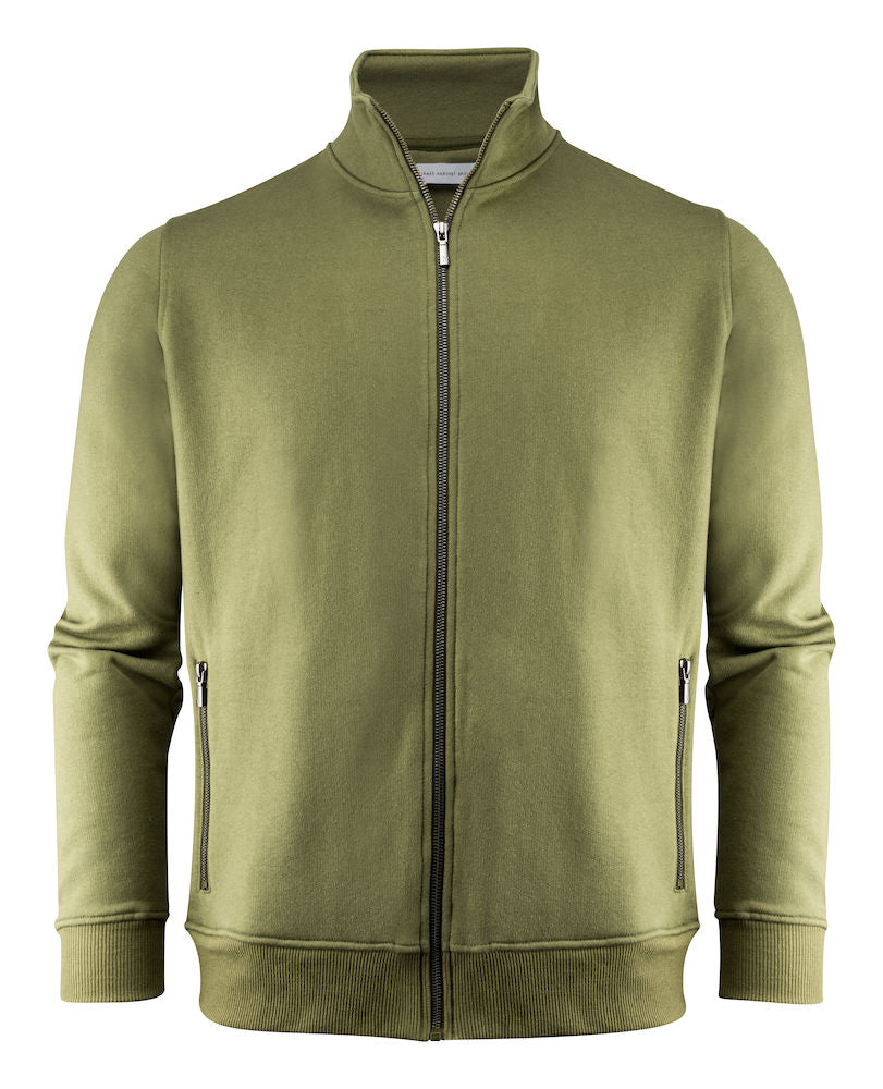James Harvest Melville Mens Eco-Full Zip Sweatshirt. 100% recycled. 4 Colours S-3XL - Sweatshirt - Logo Free Clothing