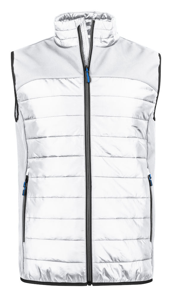James Harvest Expedition Mens Gilet. Lightweight Hybrid Quilted/ Softshell. 7 Colours S-5XL - Gilet - Logo Free Clothing