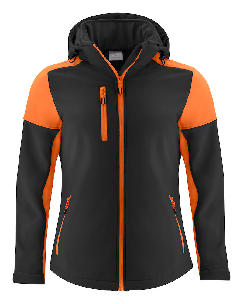 James Harvest- Ladies Prime Eco Softshell Jacket. XS-2XL. 100% Recycled Polyester - Summer Jacket - Logo Free Clothing