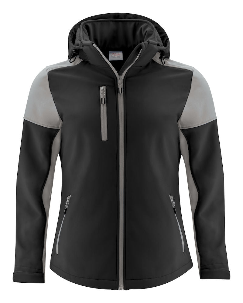 James Harvest- Ladies Prime Eco Softshell Jacket. XS-2XL. 100% Recycled Polyester - Summer Jacket - Logo Free Clothing