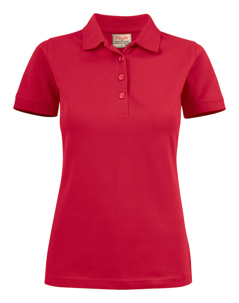 James Harvest Surf Stretch Ladies Polo Shirt. Midweight 200gsm. 7 Colours XS-2XL - Polo Shirt - Logo Free Clothing