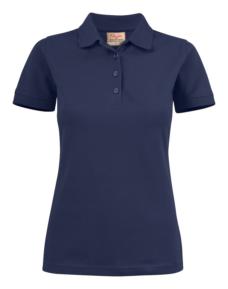 James Harvest Surf Stretch Ladies Polo Shirt. Midweight 200gsm. 7 Colours XS-2XL - Polo Shirt - Logo Free Clothing