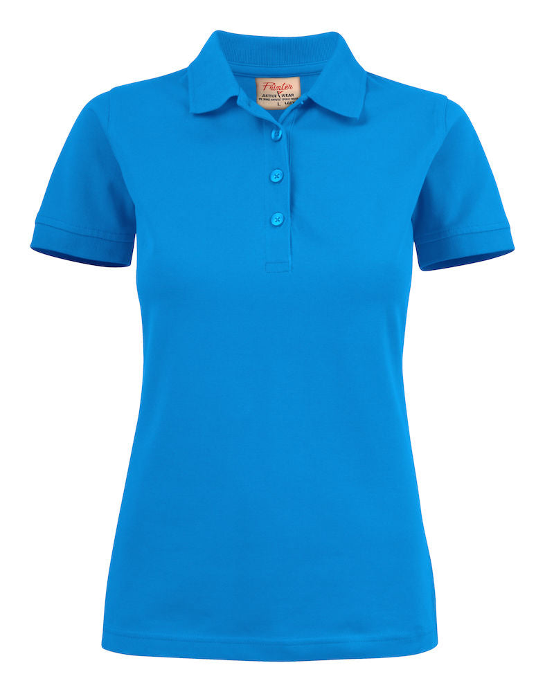 James Harvest Surf Stretch Ladies Polo Shirt. Midweight 200gsm. 7 Colours XS-2XL - Polo Shirt - Logo Free Clothing