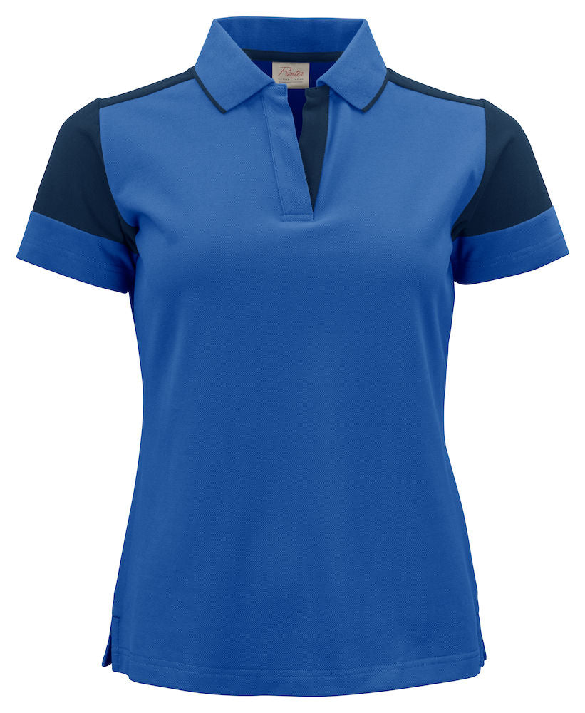 James Harvest- Ladies Prime Eco Polo Shirt. XS-2XL. 50/50 Organic Cotton/Recycled Polyester - Polo Shirt - Logo Free Clothing