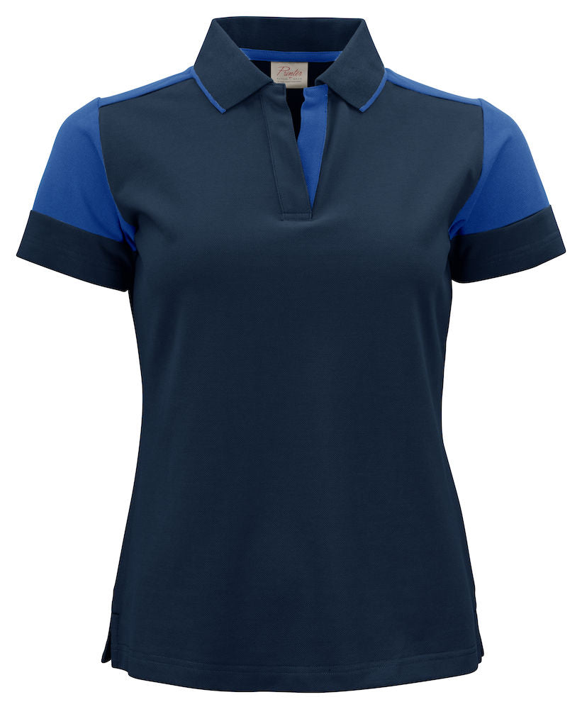 James Harvest- Ladies Prime Eco Polo Shirt. XS-2XL. 50/50 Organic Cotton/Recycled Polyester - Polo Shirt - Logo Free Clothing