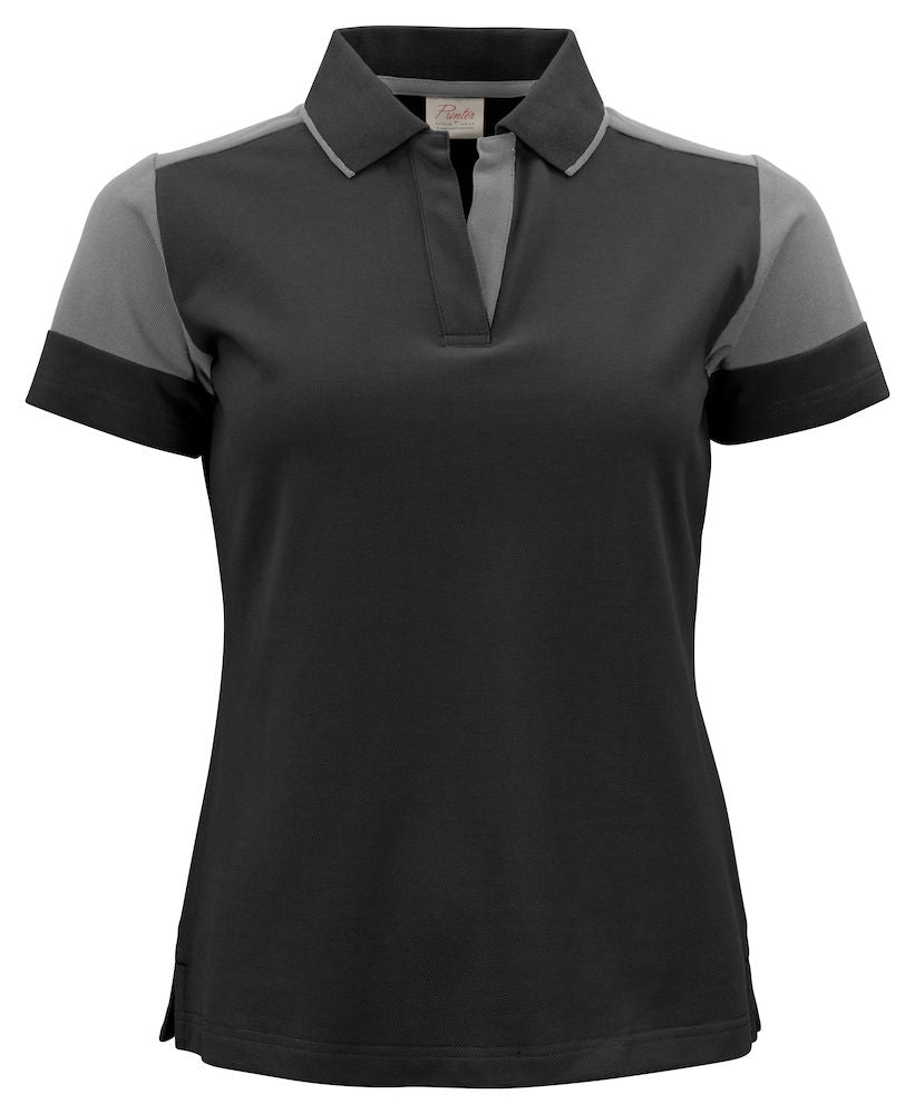 James Harvest- Ladies Prime Eco Polo Shirt. XS-2XL. 50/50 Organic Cotton/Recycled Polyester - Polo Shirt - Logo Free Clothing