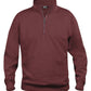 Clique Mens 1/4 Zip Sweatshirt- Quarter Zip Sweater. 14 Colours. XS-5XL - Sweatshirt - Logo Free Clothing