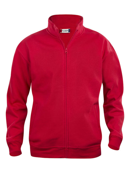 Clique Mens Zipped Sweatshirt Jacket. 7 Colours- XS-5XL - Sweatshirt - Logo Free Clothing