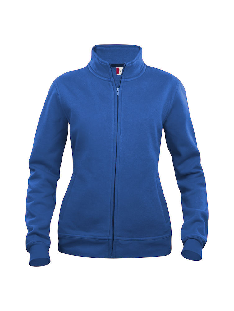 Clique Ladies Zipped Sweatshirt Jacket. 9 Colours- XS-2XL - Sweatshirt - Logo Free Clothing