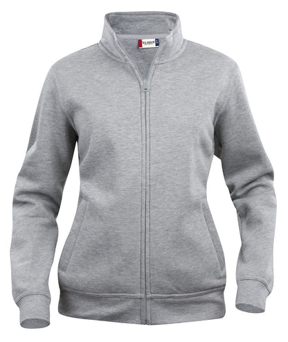 Clique Ladies Zipped Sweatshirt Jacket. 9 Colours- XS-2XL - Sweatshirt - Logo Free Clothing