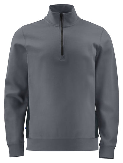 ProJob Heavyweight 1/2 Zip Sweatshirt. Hi Viz Option. 7 Colours XS-4XL - Sweatshirt - Logo Free Clothing