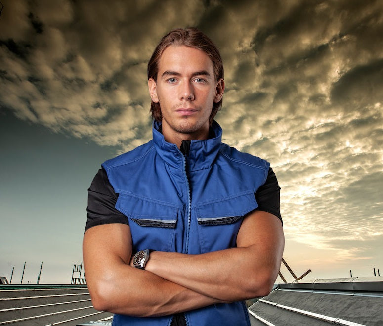 ProJob Padded Gilet. Reinforced Easy Care Gilet. 7 Colours. XS-4XL - Gilet - Logo Free Clothing