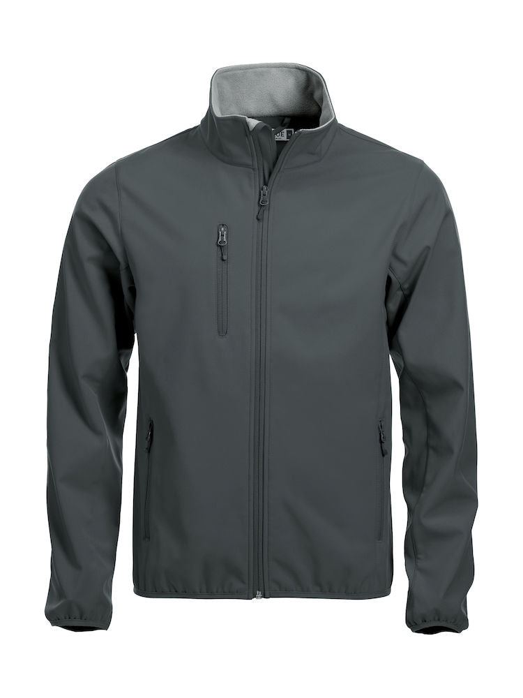 Clique Softshell Jacket Mens. 3 Layer, Waterproof 1000mm, 9 Colours, S-5XL - Summer Jacket - Logo Free Clothing