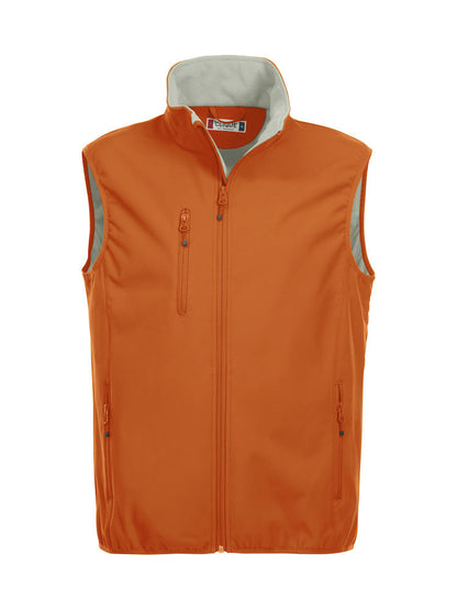 Clique Mens Softshell Gilet. Microfleece Lined- Waterproof 3000mm- 9 Colours-XS-5XL - Gilet - Logo Free Clothing