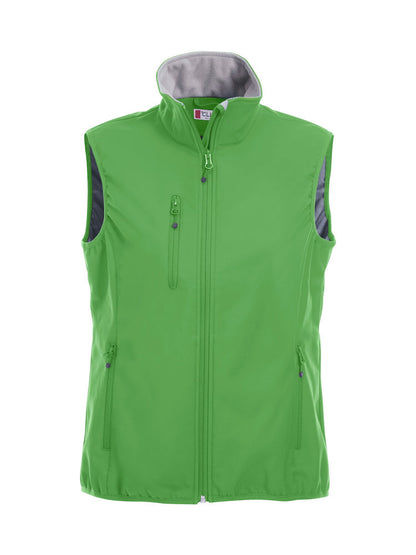 Clique Ladies Softshell Gilet. Waterproof 3000mm, Microfleece Lined- 9 Colours-XS-3XL - Gilet - Logo Free Clothing