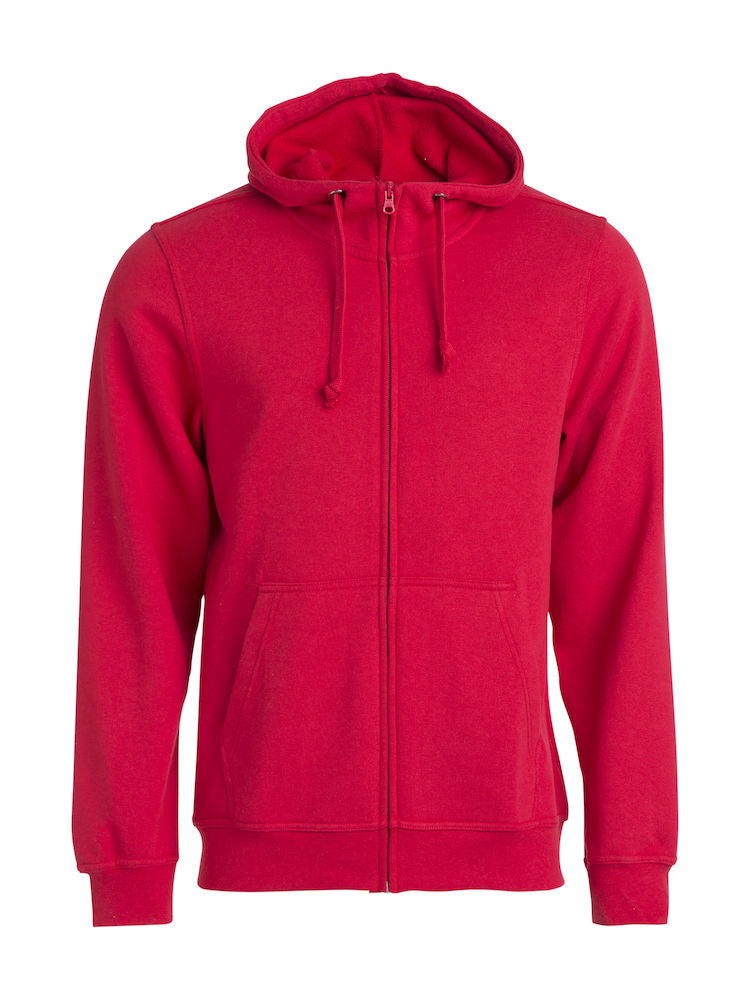 Clique Zip Hoodie. Medium Weight, Unisex Fit. XS-5XL. Mp3 Pocket, 13 Colours. - Hoodie - Logo Free Clothing