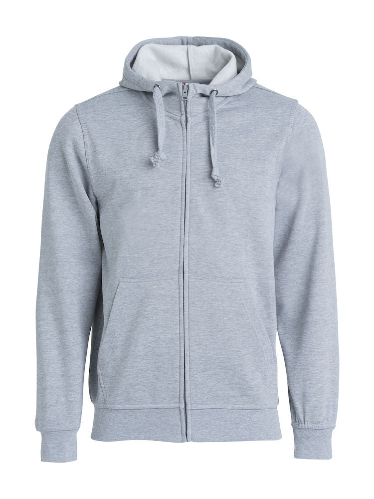 Clique Zip Hoodie. Medium Weight, Unisex Fit. XS-5XL. Mp3 Pocket, 13 Colours. - Hoodie - Logo Free Clothing