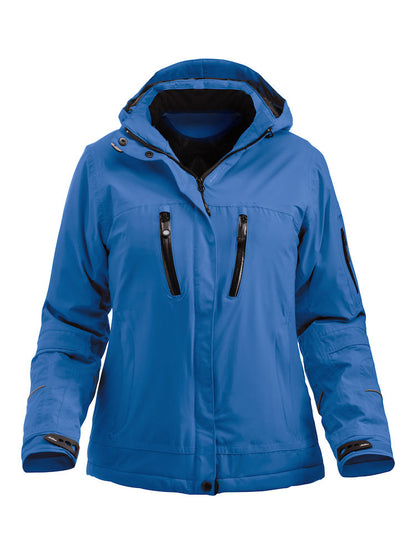 Clique Sparta Ladies Padded Softshell Jacket, Removable Hood & Snow Lock, WP 5000mm. S-3XL - Winter Jacket - Logo Free Clothing