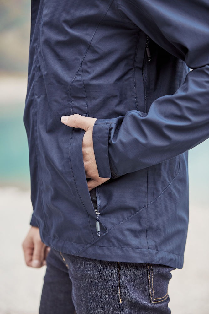 Clique Waco Mens Jacket. Water Repellent Shell Jacket XS-3XL - Summer Jacket - Logo Free Clothing