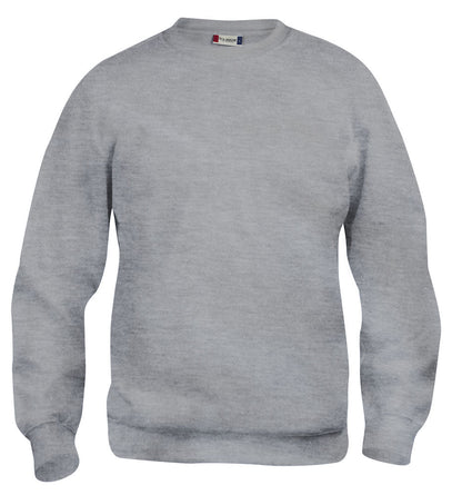 Clique Junior Roundneck Sweatshirt. 8 Colours. Ages 3-14 - Sweatshirt - Logo Free Clothing