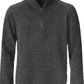 Clique Classic Heavyweight 1/2 Zip Sweatshirt. 5 Colours. XS-5XL - Sweatshirt - Logo Free Clothing