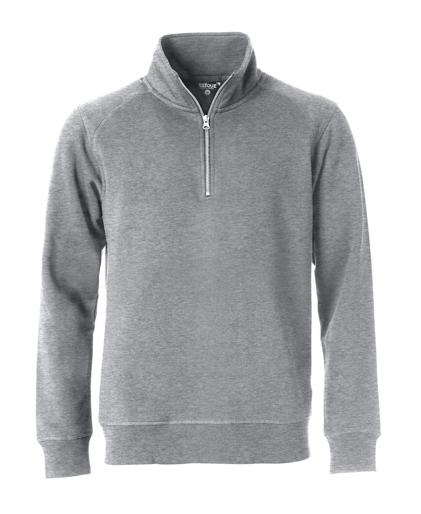 Clique Classic Heavyweight 1/2 Zip Sweatshirt. 5 Colours. XS-5XL - Sweatshirt - Logo Free Clothing