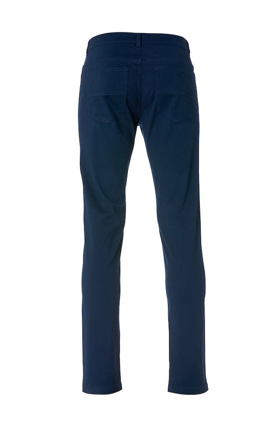 Clique 5 Pocket Stretch Ladies Light Trousers. Twill Cotton. XS-2XL - Trousers - Logo Free Clothing