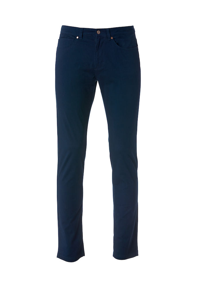 Clique 5 Pocket Stretch Ladies Light Trousers. Twill Cotton. XS-2XL - Trousers - Logo Free Clothing