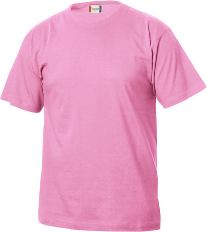 Clique Essentials Junior Tee Shirt. Kids Cotton Tee. 20 Colours, Ages 3-14 - Tee Shirt - Logo Free Clothing