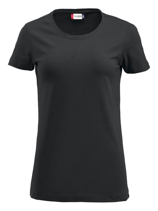 Clique Carolina Ladies Stretch Tee Shirt. Now in 9 Colours. S-3XL - Tee Shirt - Logo Free Clothing