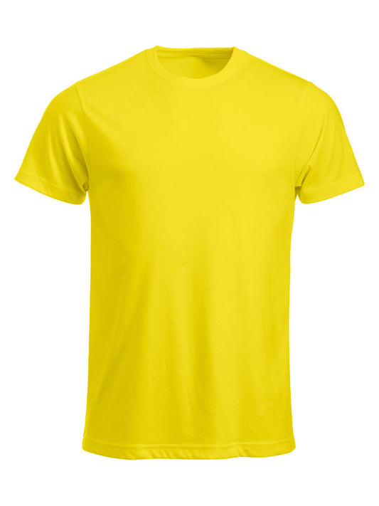 Clique Classic Tee. Pre-Shrunk Cotton Tee, Unisex Fit. 12 Colours. S-5XL - Tee Shirt - Logo Free Clothing