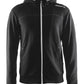 Craft Full Zip Mens Hoodie- Soft & Stretchy Active Top- 4 Colours XS-3XL - Hoodie - Logo Free Clothing