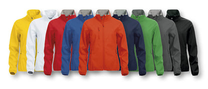 Clique Softshell  Ladies Jacket. 3 Layer, 1000mm Waterproof. XS-3XL - Summer Jacket - Logo Free Clothing