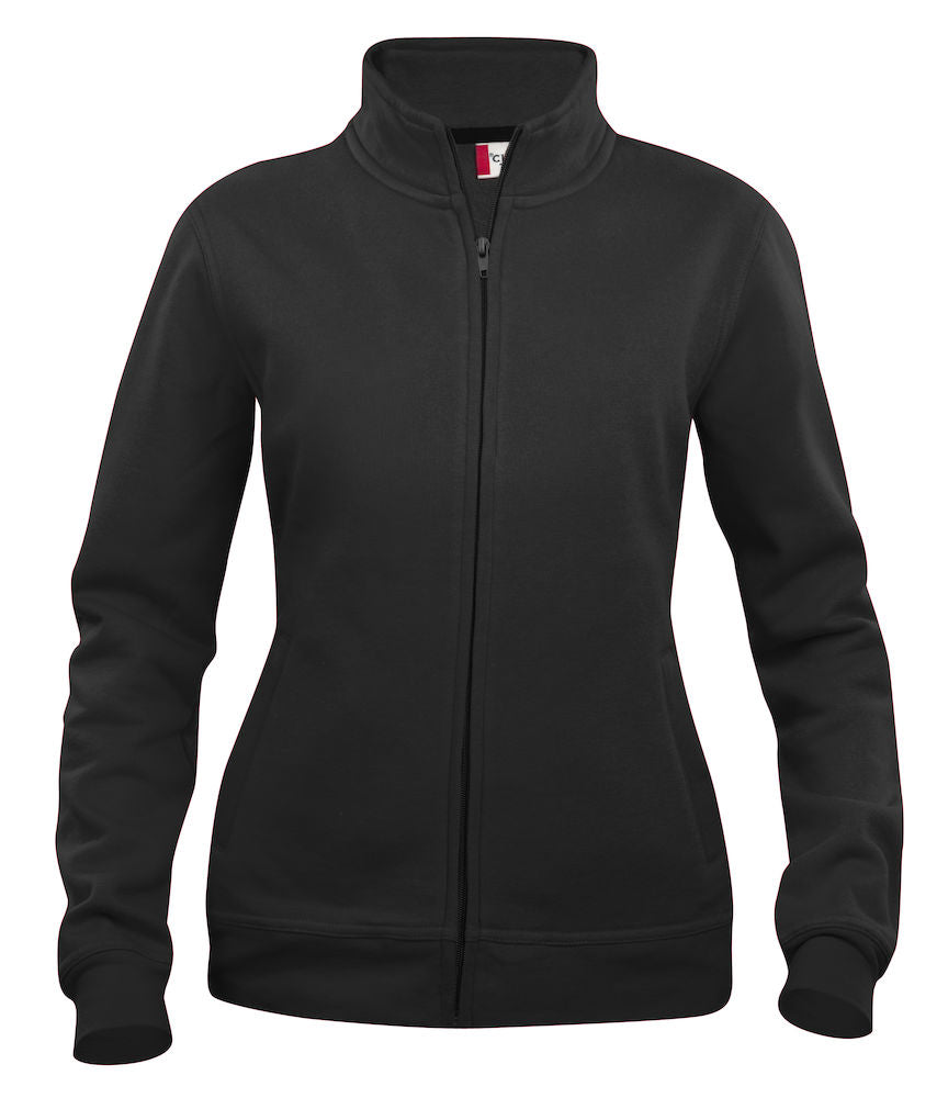 Clique Ladies Zipped Sweatshirt Jacket. 9 Colours- XS-2XL - Sweatshirt - Logo Free Clothing