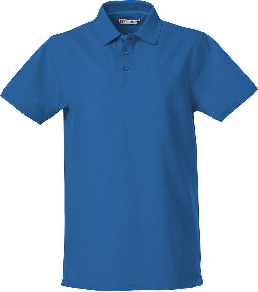 Clique Premium Extra Heavyweight Polo Shirt. Soft-Touch 270gsm. 6 Colours. XS-4XL - Polo Shirt - Logo Free Clothing