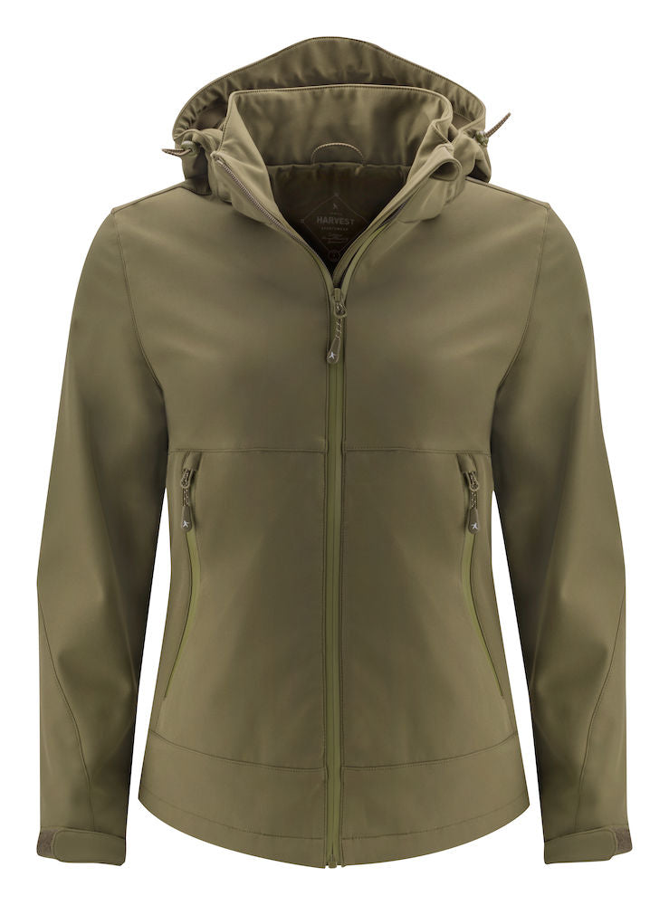 James Harvest Lodgetown Ladies Softshell Jacket. Wind/Water Repellent. 3 Colours. XS-2XL - Summer Jacket - Logo Free Clothing